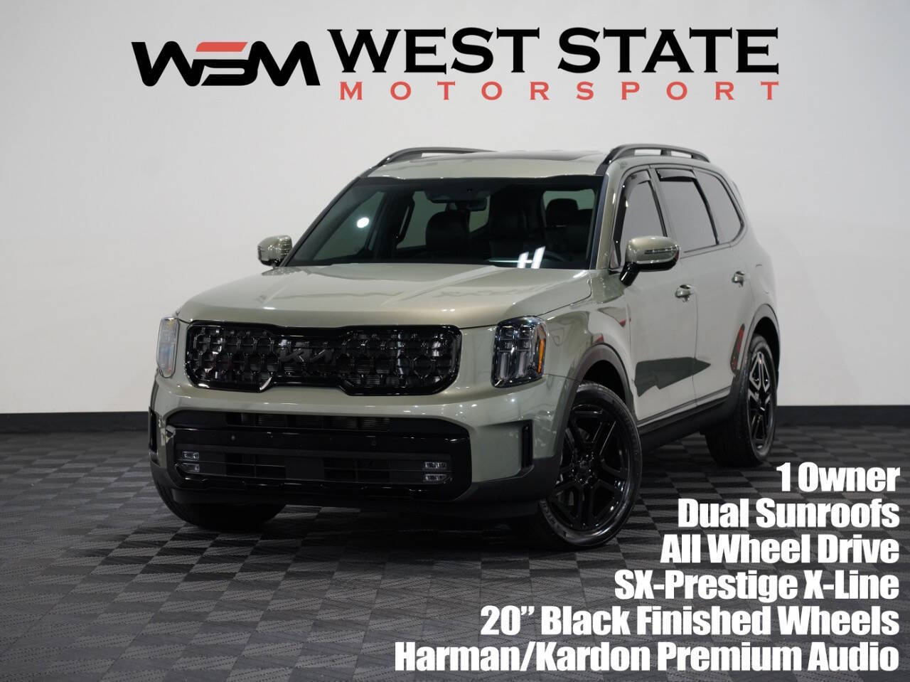 JUNGLE GREEN, 2025 KIA TELLURIDE Image 