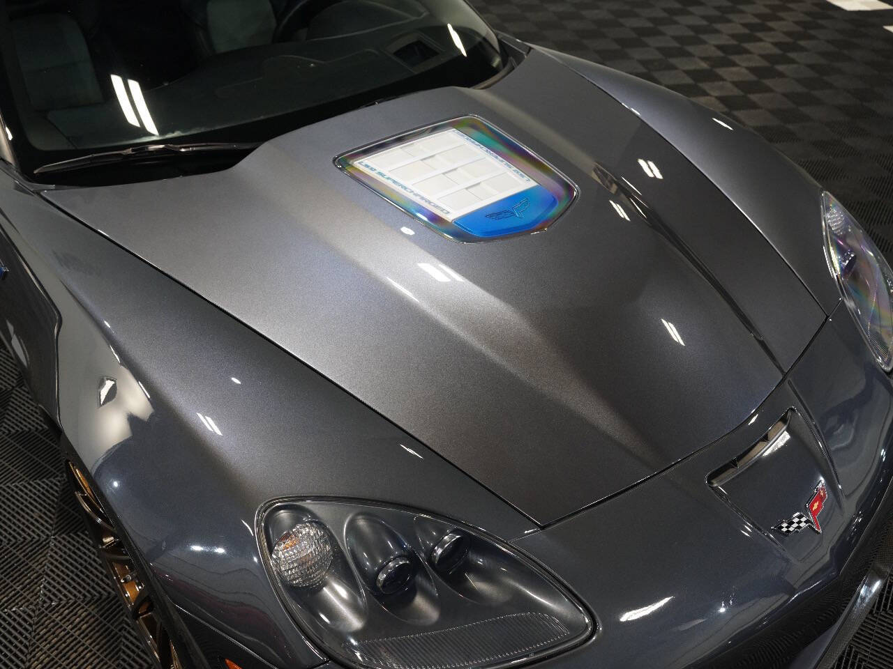 CYBER GRAY METALLIC, 2009 CHEVROLET CORVETTE Image 12