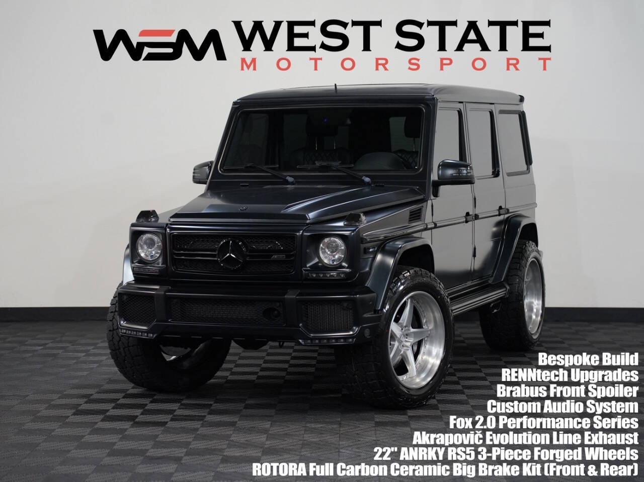 DESIGNO NIGHT BLACK MAGNO, 2016 MERCEDES-BENZ G-CLASS Image 