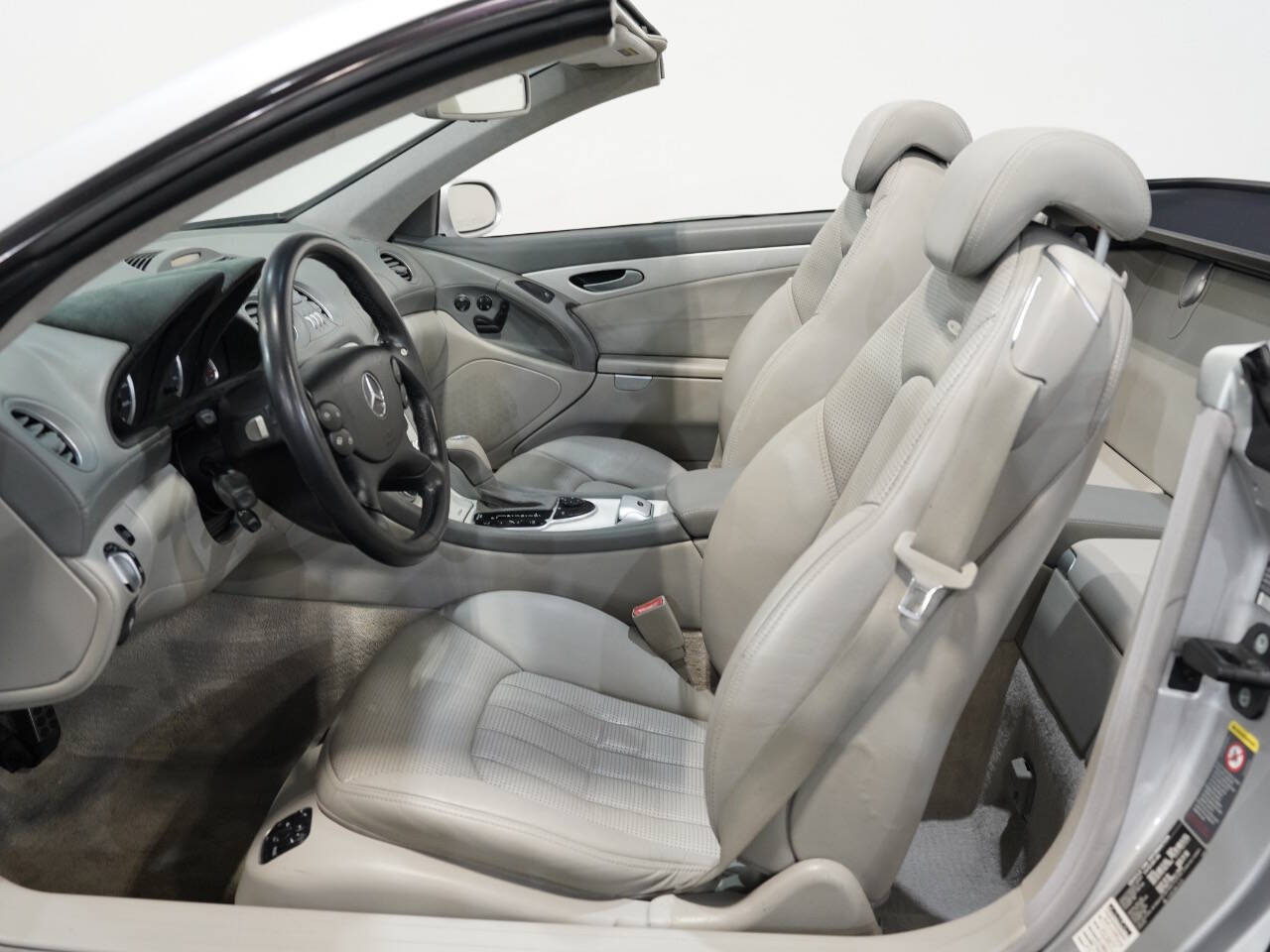 BRILLIANT SILVER METALLIC, 2003 MERCEDES-BENZ SL-CLASS Image 29