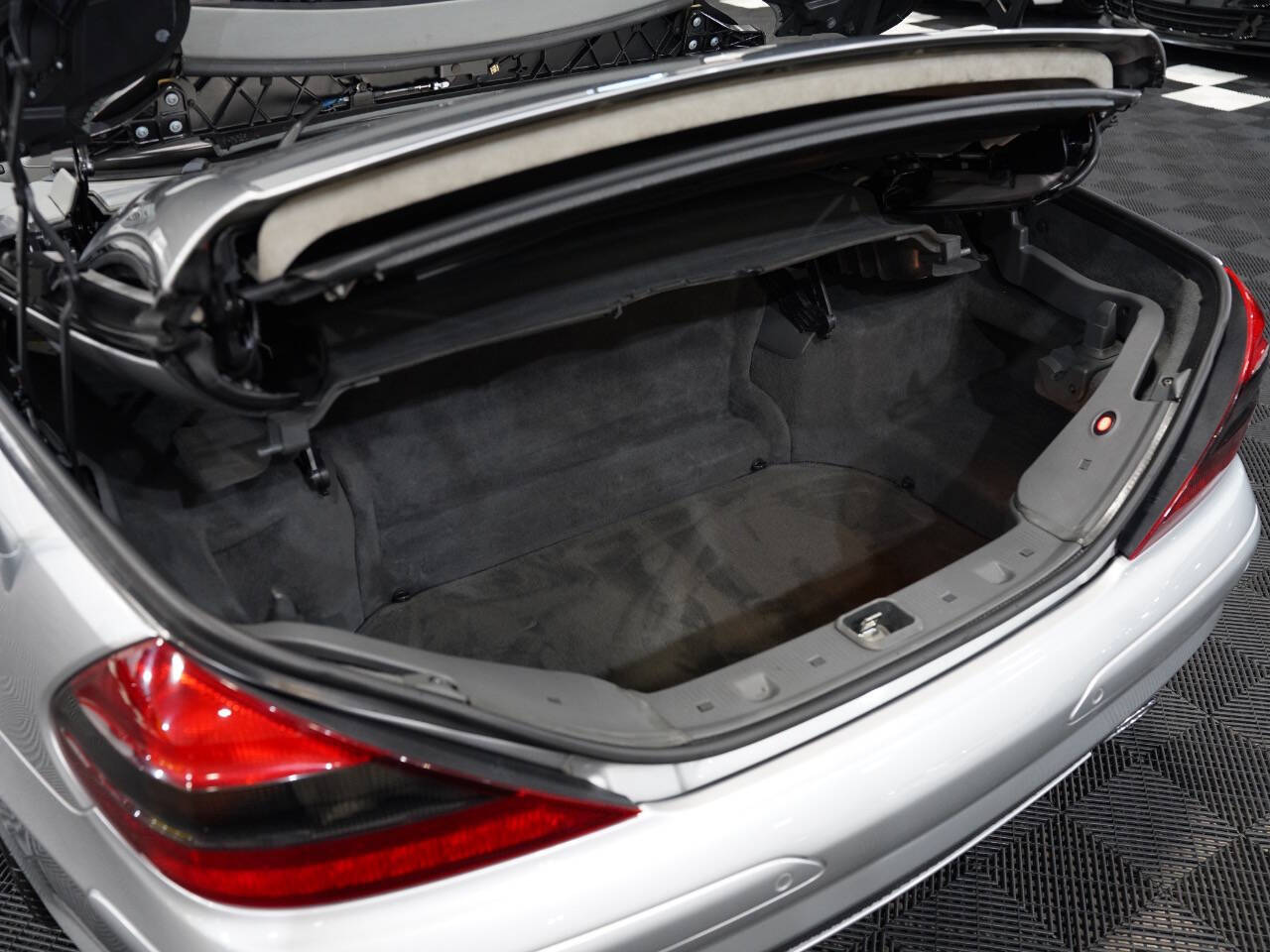 BRILLIANT SILVER METALLIC, 2003 MERCEDES-BENZ SL-CLASS Image 49