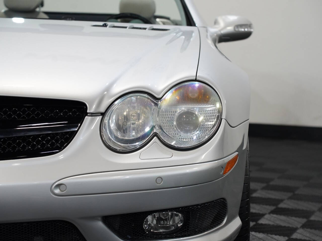 BRILLIANT SILVER METALLIC, 2003 MERCEDES-BENZ SL-CLASS Image 11