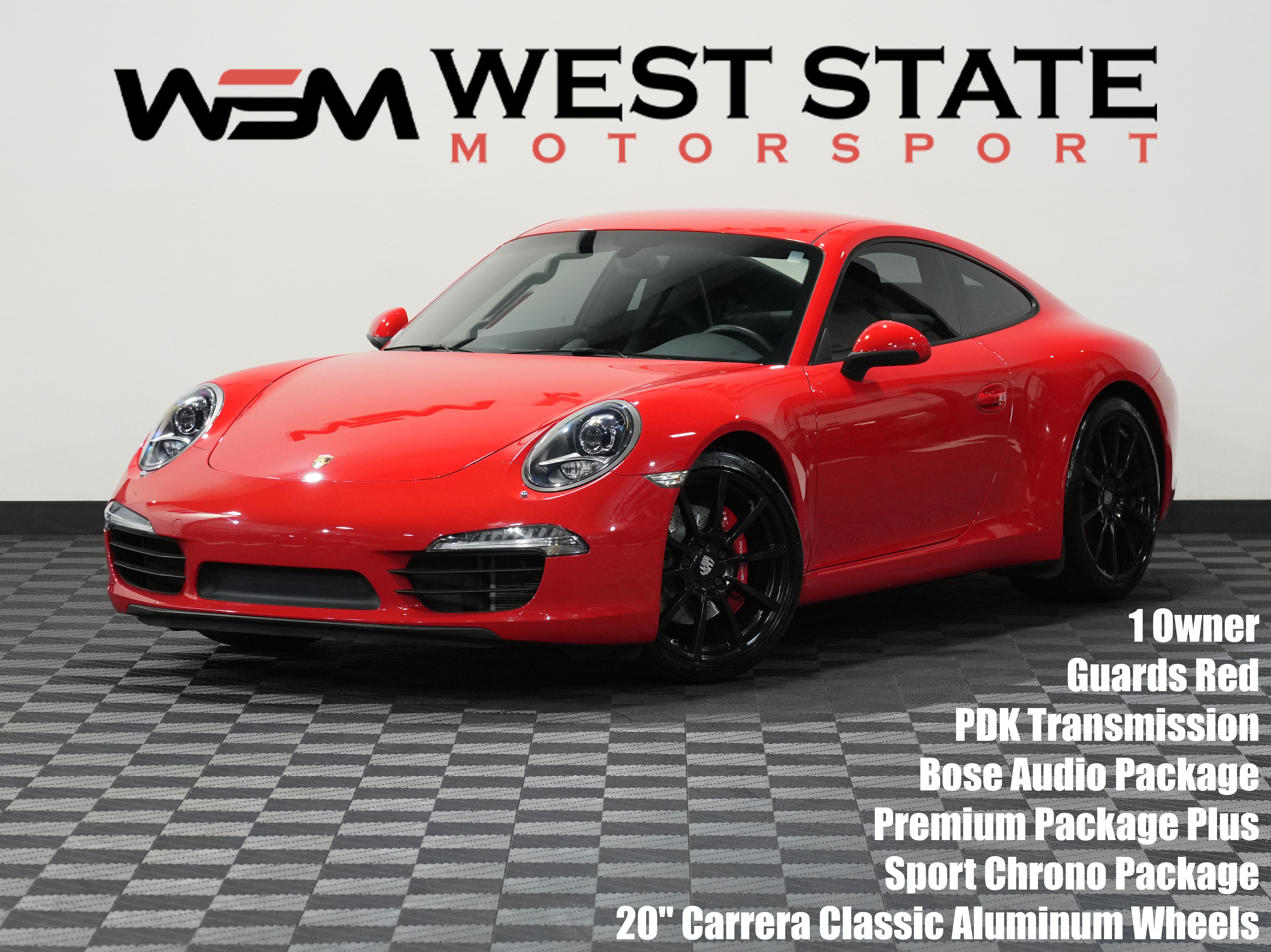 RED, 2012 PORSCHE 911 Image 1