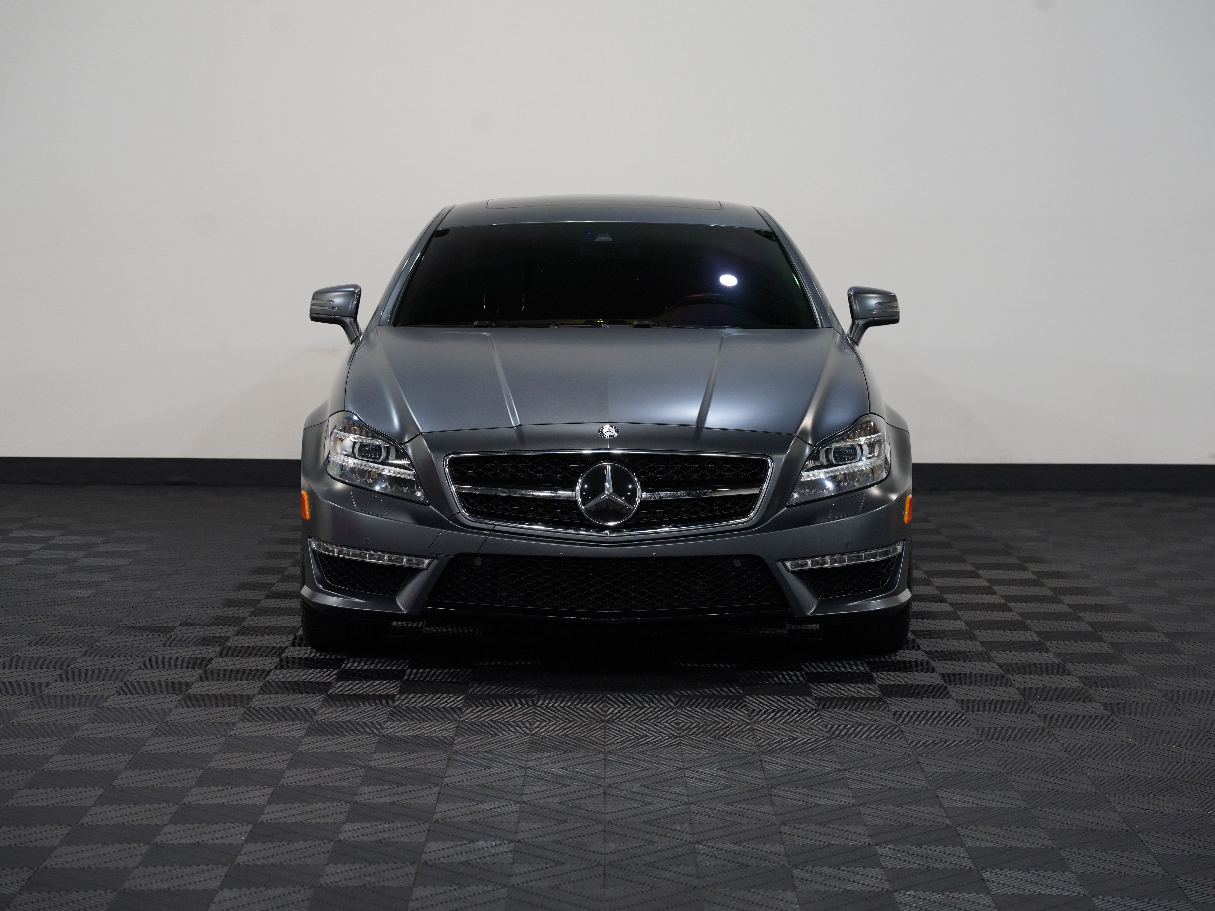 GRAY, 2014 MERCEDES-BENZ CLS-CLASS Image 4