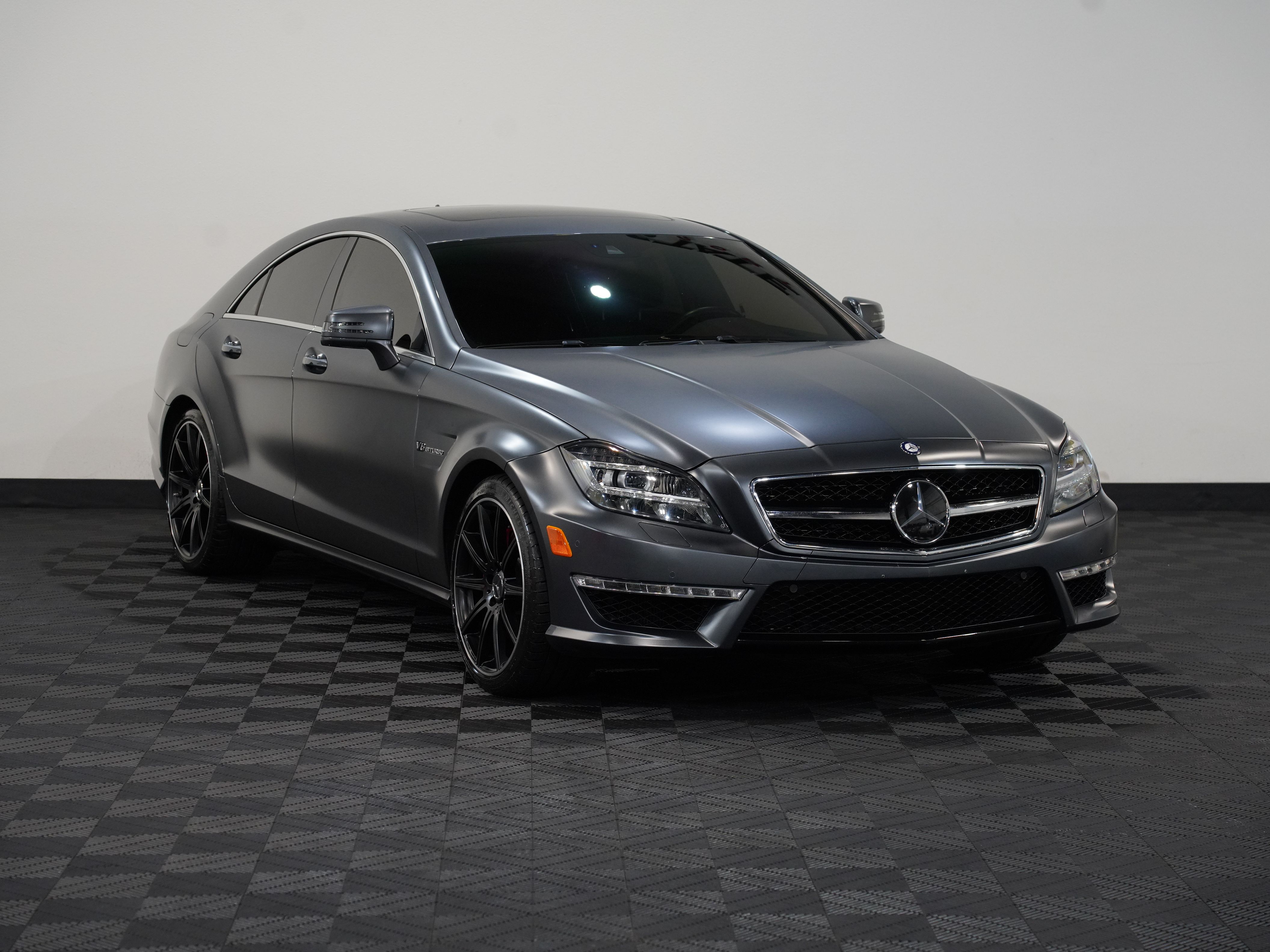 GRAY, 2014 MERCEDES-BENZ CLS-CLASS Image 5