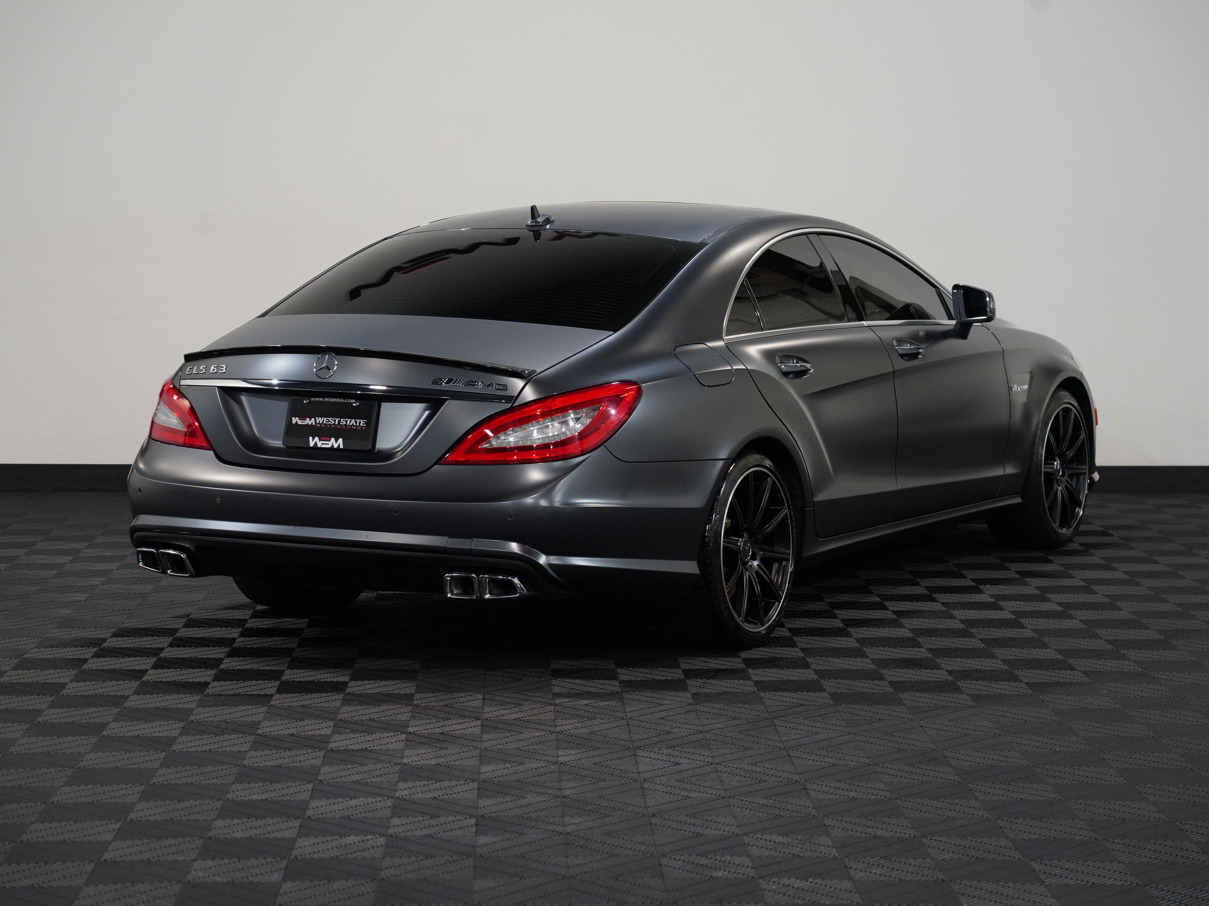 GRAY, 2014 MERCEDES-BENZ CLS-CLASS Image 6