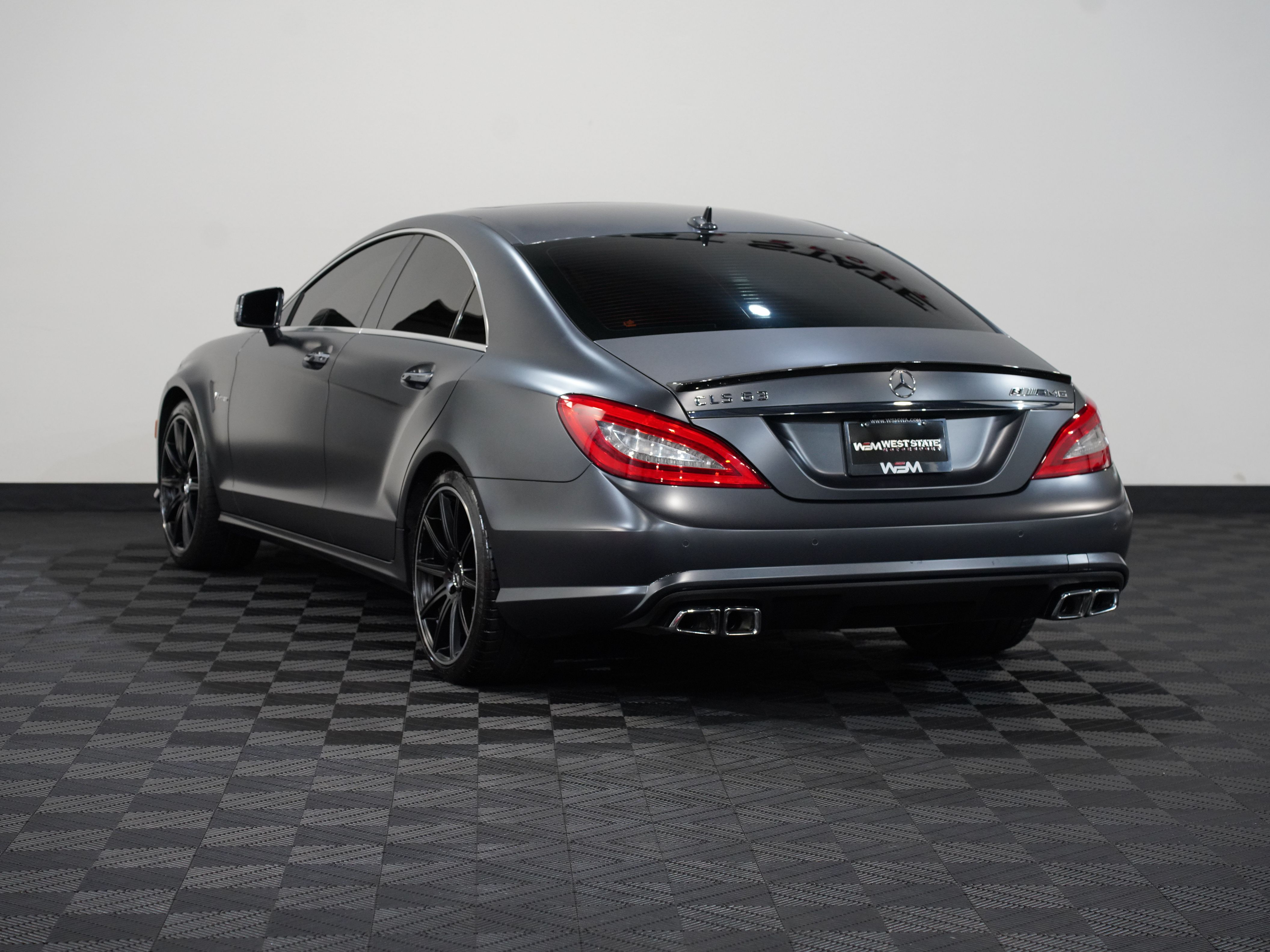 GRAY, 2014 MERCEDES-BENZ CLS-CLASS Image 8