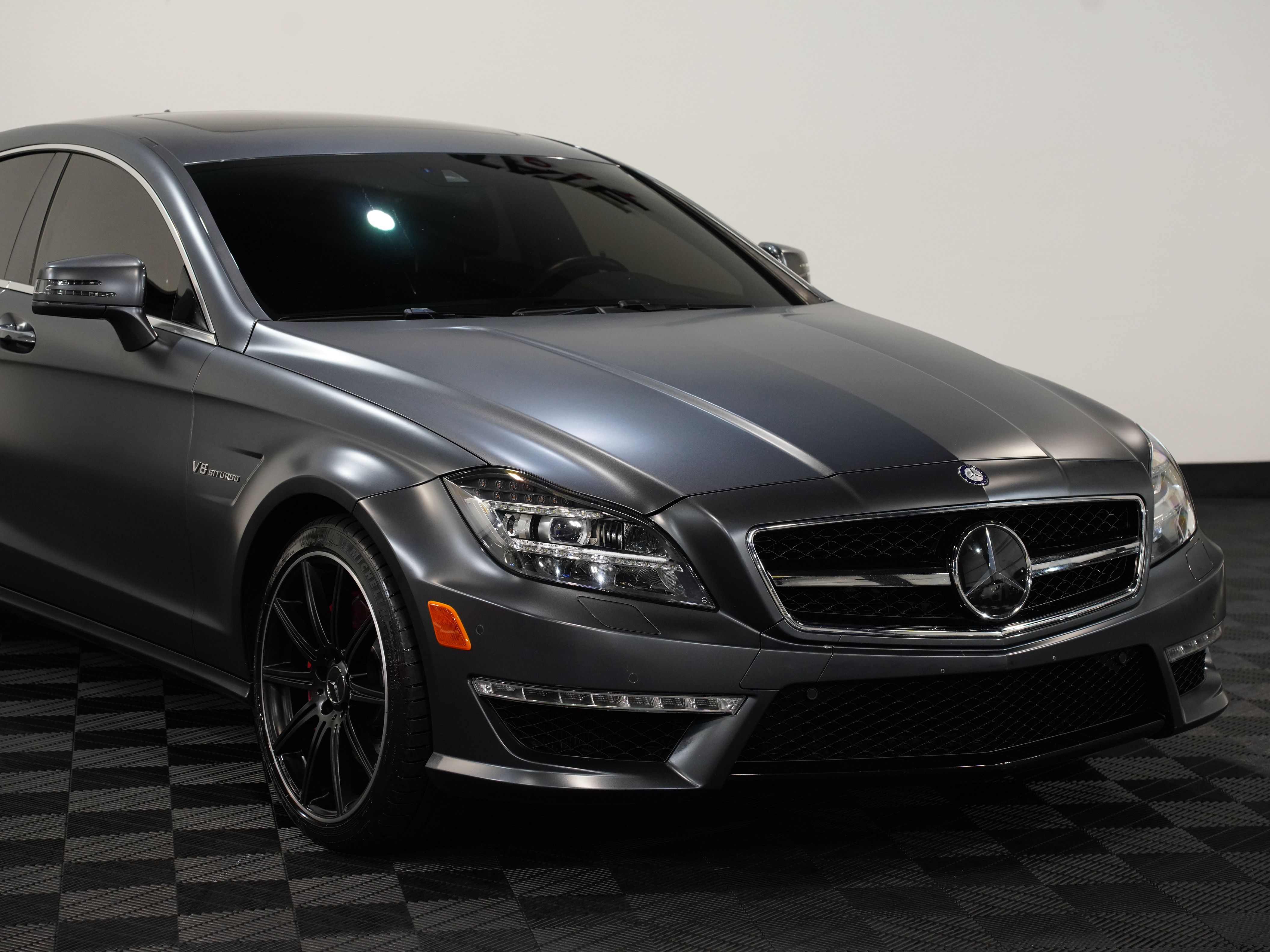 GRAY, 2014 MERCEDES-BENZ CLS-CLASS Image 9