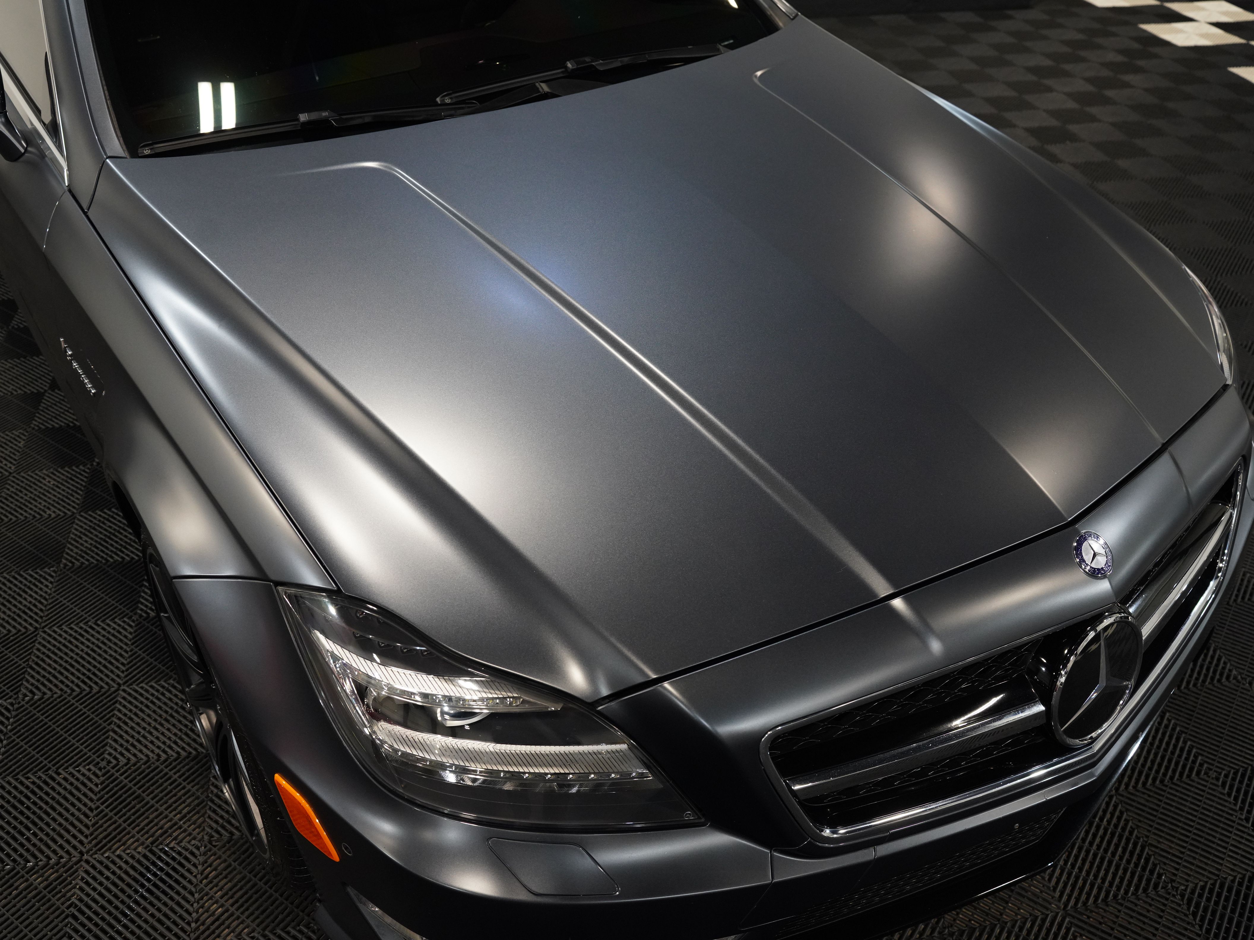 GRAY, 2014 MERCEDES-BENZ CLS-CLASS Image 12