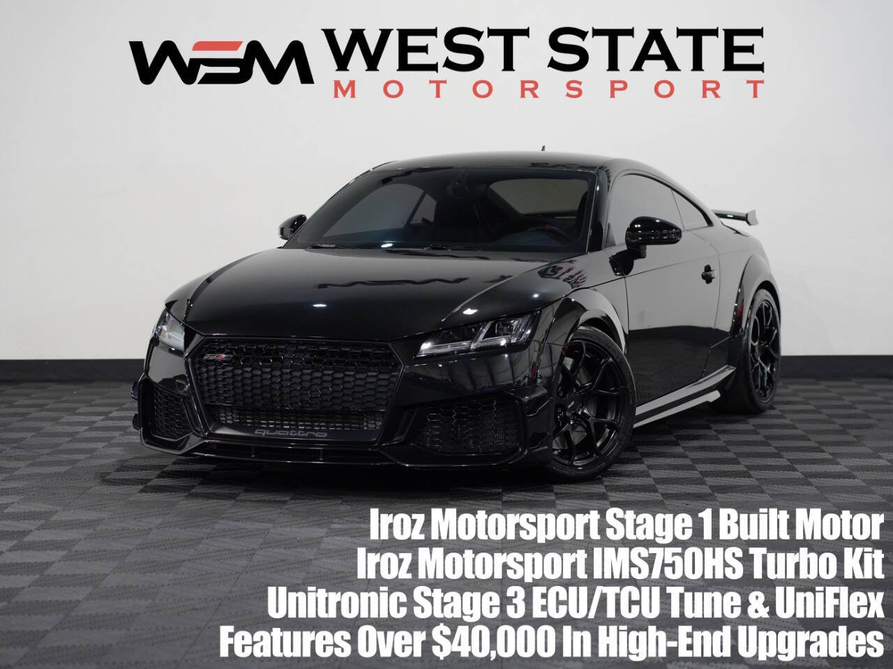 MYTHOS BLACK METALLIC, 2019 AUDI TT Image 