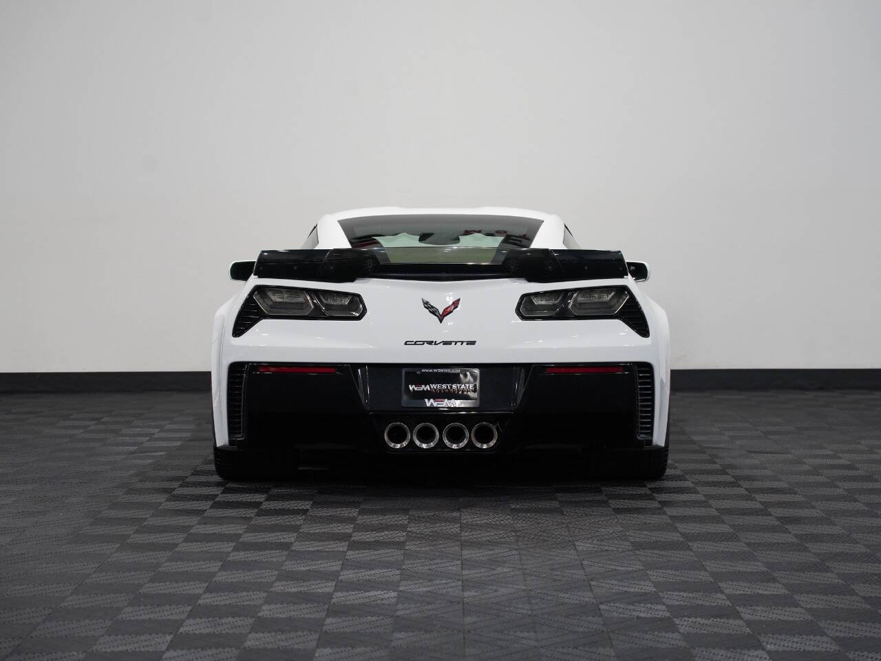 ARCTIC WHITE, 2017 CHEVROLET CORVETTE Image 7