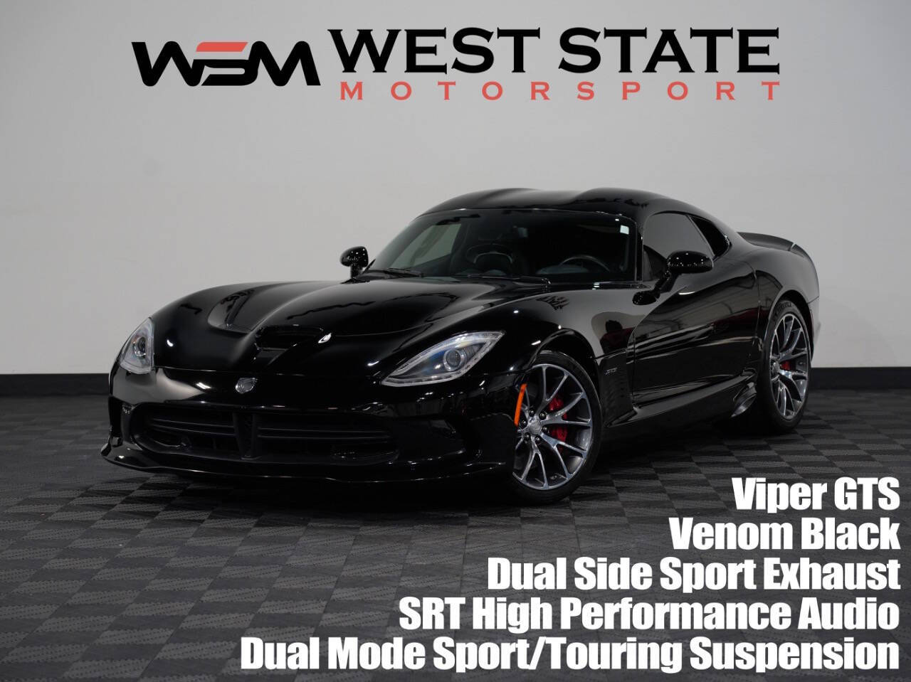 BLACK, 2013 SRT VIPER Image 