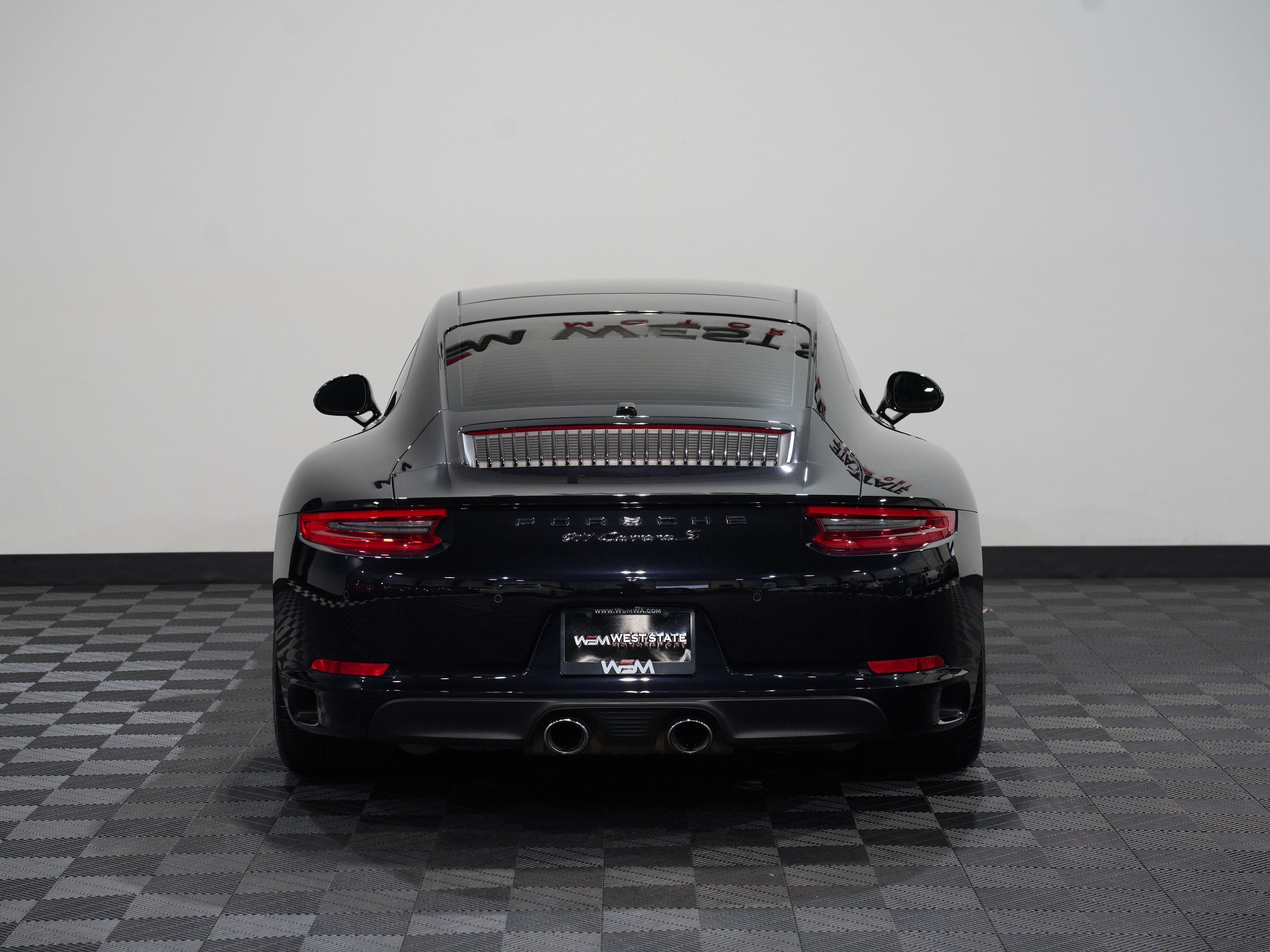 BLACK, 2017 PORSCHE 911 Image 7