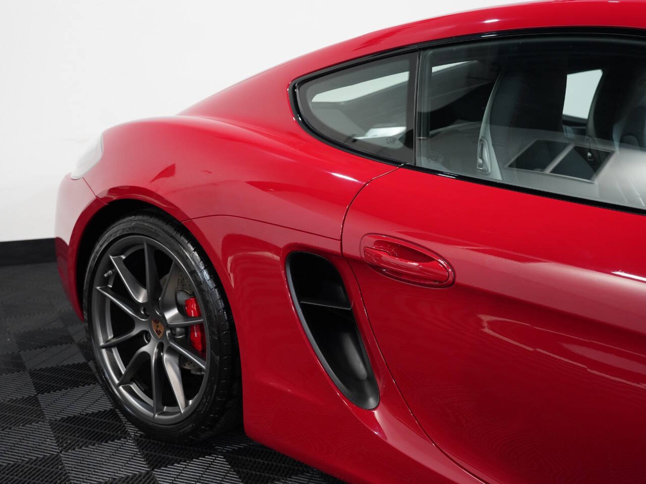CARMINE RED, 2015 PORSCHE CAYMAN Image 12