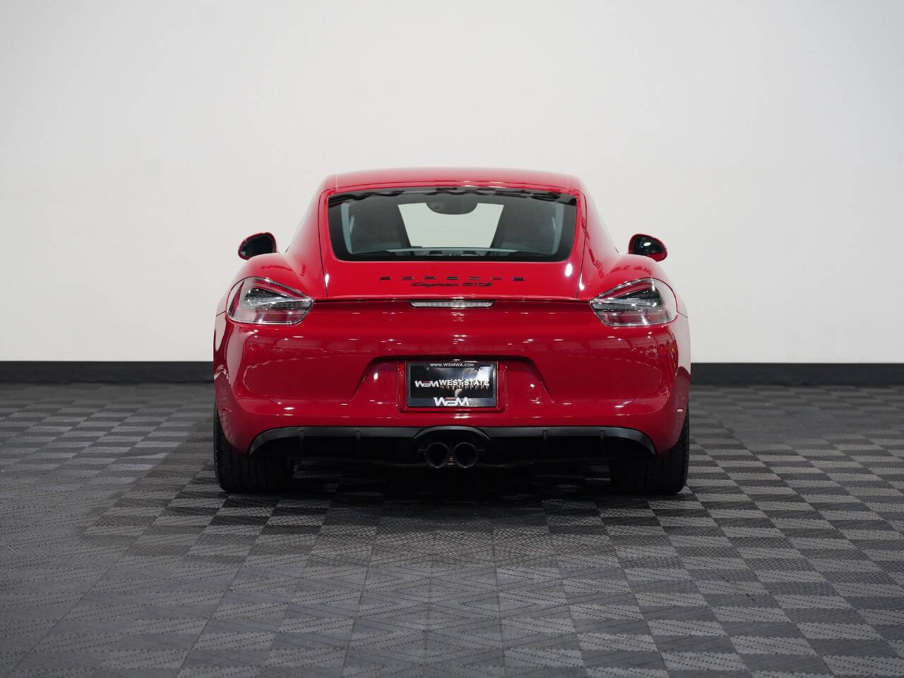 CARMINE RED, 2015 PORSCHE CAYMAN Image 7