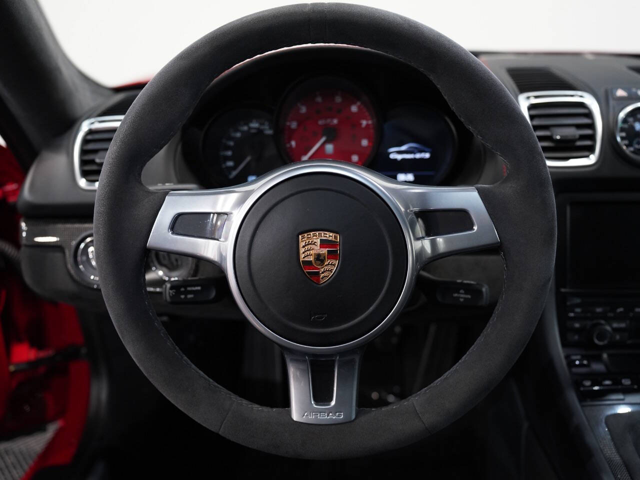 CARMINE RED, 2015 PORSCHE CAYMAN Image 30