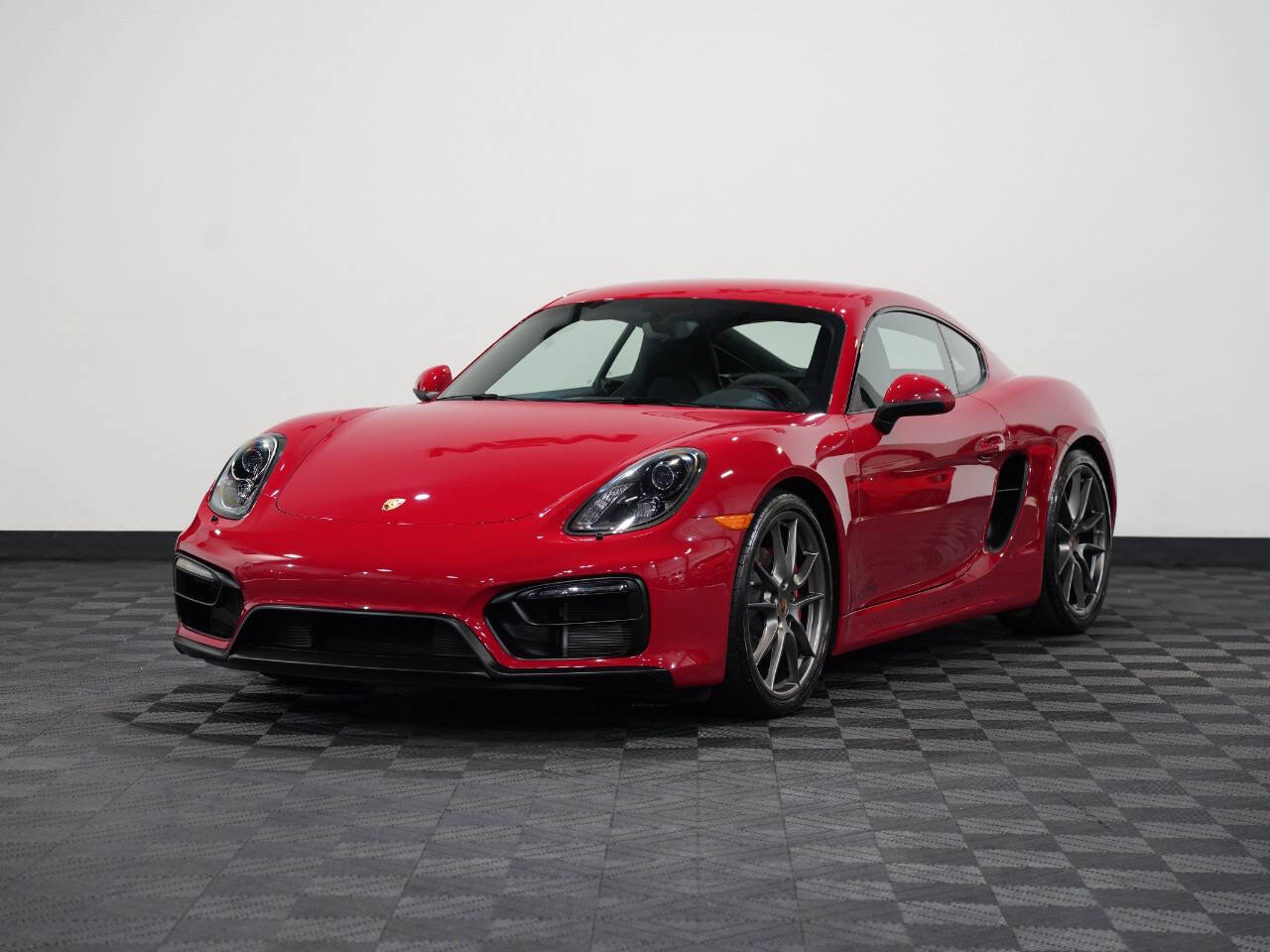 CARMINE RED, 2015 PORSCHE CAYMAN Image 3