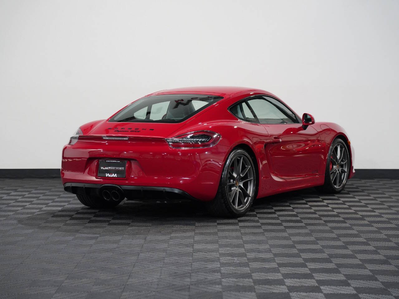 CARMINE RED, 2015 PORSCHE CAYMAN Image 6