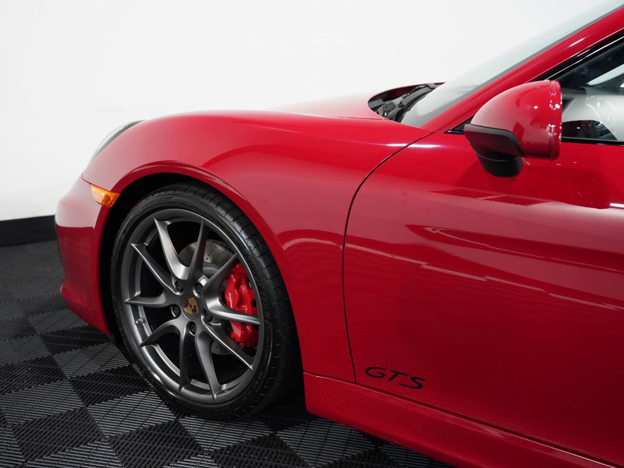 CARMINE RED, 2015 PORSCHE CAYMAN Image 18