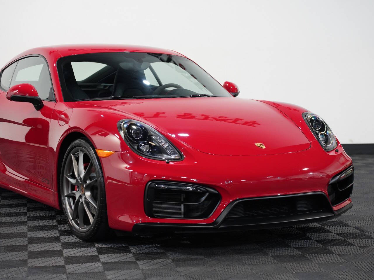 CARMINE RED, 2015 PORSCHE CAYMAN Image 9