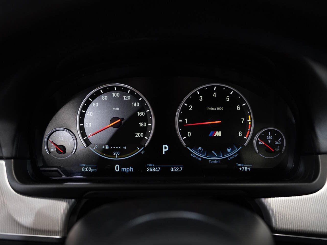 PURE METAL SILVER, 2016 BMW M5 Image 47