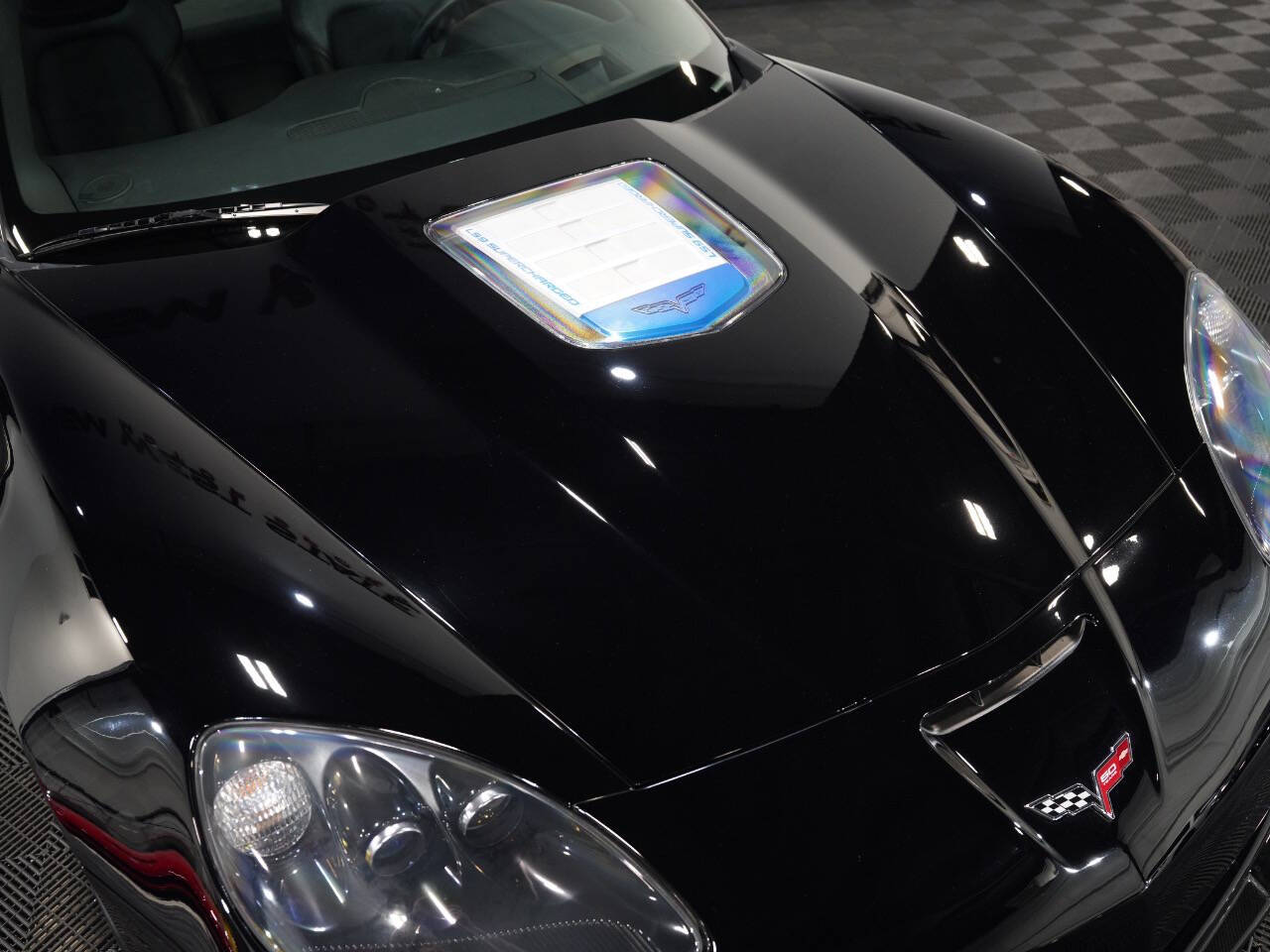 BLACK, 2013 CHEVROLET CORVETTE Image 8