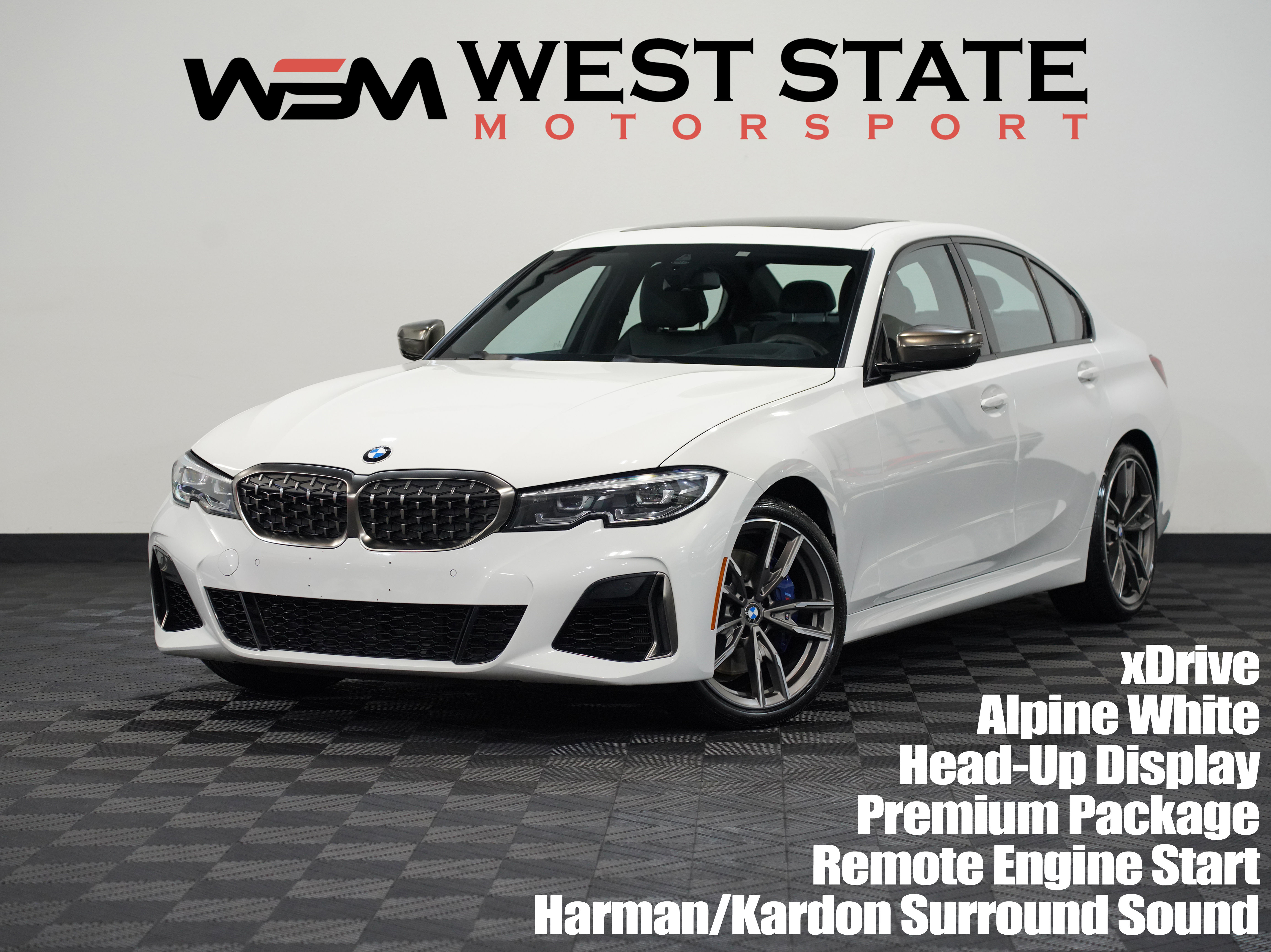 ALPINE WHITE, 2020 BMW 3 SERIES Image 