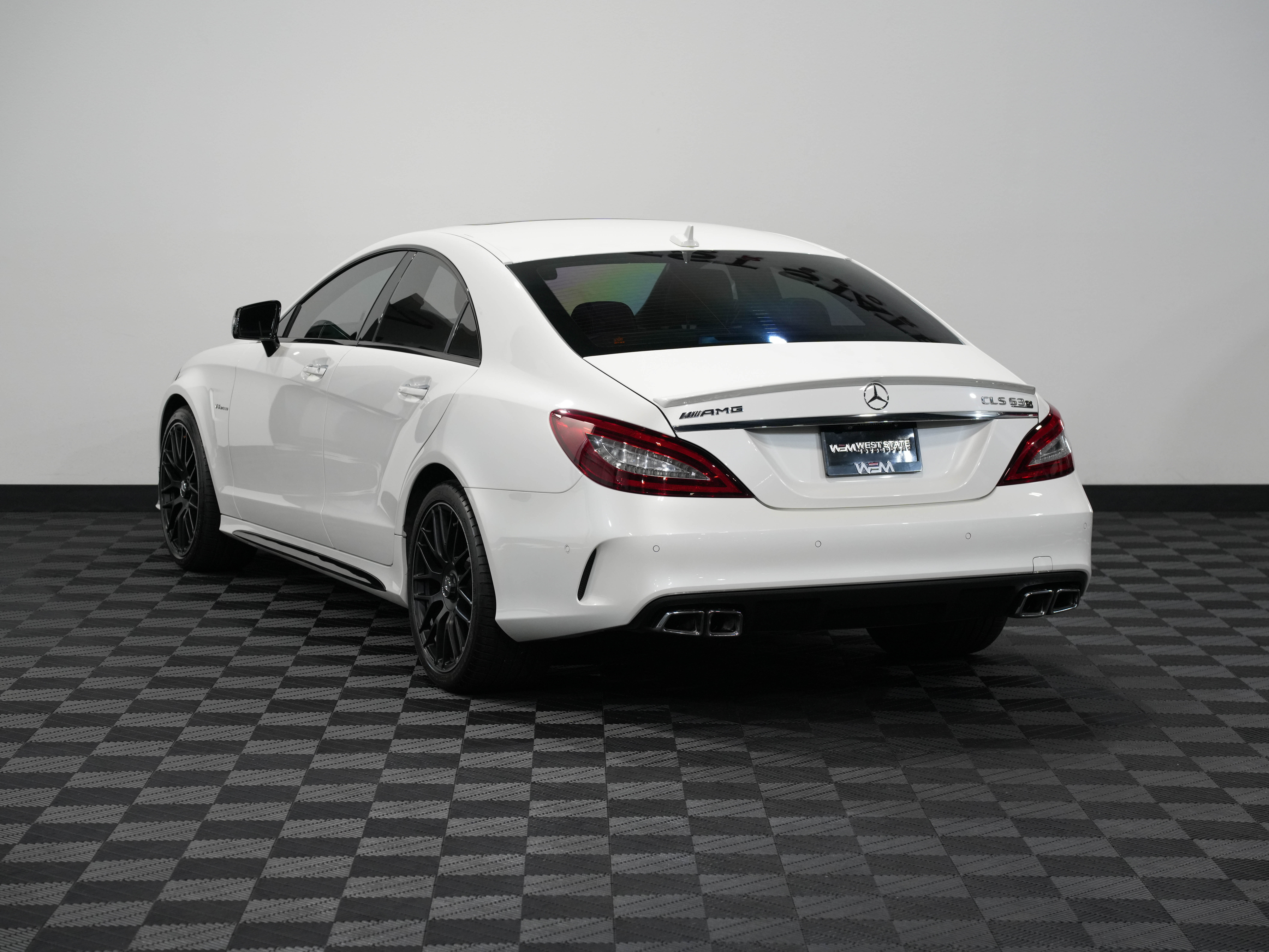 WHITE, 2017 MERCEDES-BENZ MERCEDES-AMG CLS Image 7