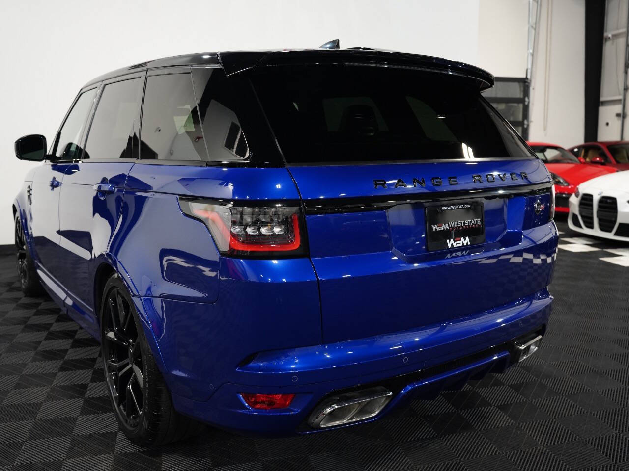 ESTORIL BLUE METALLIC, 2022 LAND ROVER RANGE ROVER SPORT Image 21
