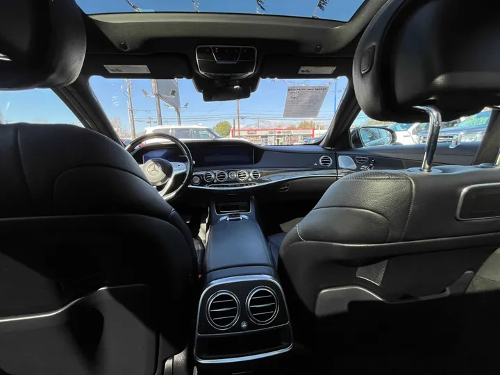BLACK, 2018 MERCEDES-BENZ S-CLASS S 450 Image 32