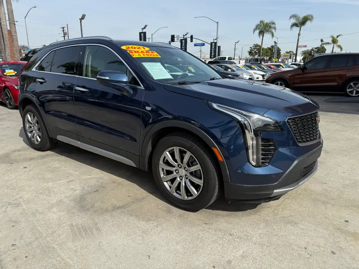 BLUE, 2021 CADILLAC XT4 PREMIUM LUXURY Image 20