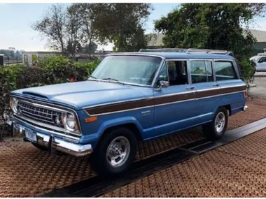 BLUE, 1974 JEEP WAGONEER Image 