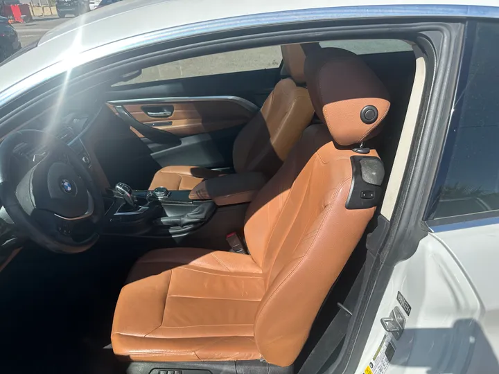 WHITE, 2014 BMW 4 SERIES Image 9