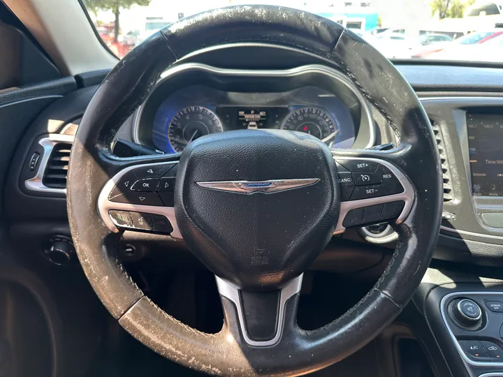 BLUE, 2016 CHRYSLER 200 Image 12