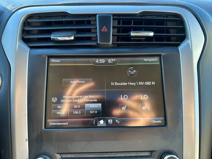 RED, 2016 FORD FUSION ENERGI Image 15