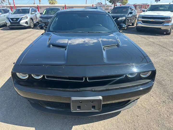 BLACK, 2016 DODGE CHALLENGER Image 2