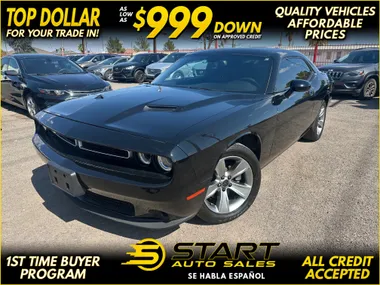 BLACK, 2016 DODGE CHALLENGER Image 