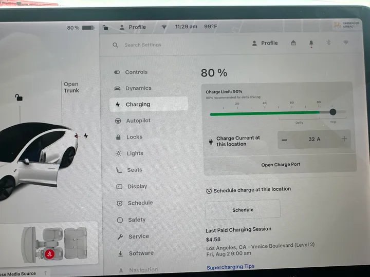 WHITE, 2019 TESLA MODEL 3 Image 16