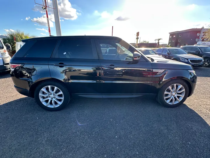 BLACK, 2017 LAND ROVER RANGE ROVER SPORT Image 4