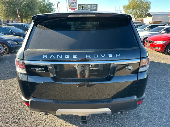 BLACK, 2017 LAND ROVER RANGE ROVER SPORT Image 6