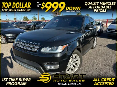 BLACK, 2017 LAND ROVER RANGE ROVER SPORT Image 