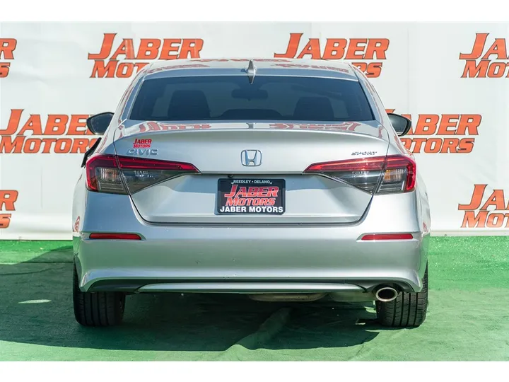 SILVER, 2022 HONDA CIVIC Image 2