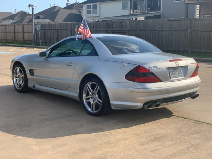 SILVER, 2004 MERCEDES-BENZ SL-CLASS Image 3