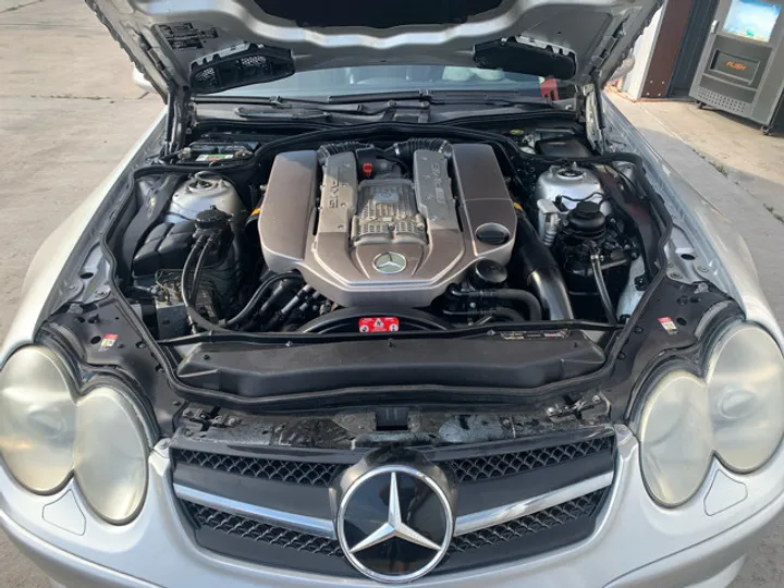 SILVER, 2004 MERCEDES-BENZ SL-CLASS Image 12