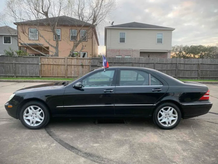 BLACK, 2001 MERCEDES-BENZ S-CLASS Image 2