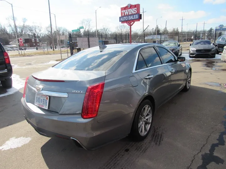 GRAY, 2019 CADILLAC CTS Image 6