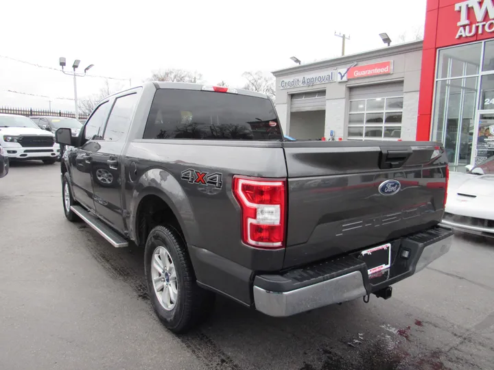 GREY, 2020 FORD F150 SUPERCREW CAB Image 2