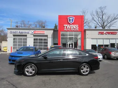 BLACK, 2018 HYUNDAI SONATA Image 85