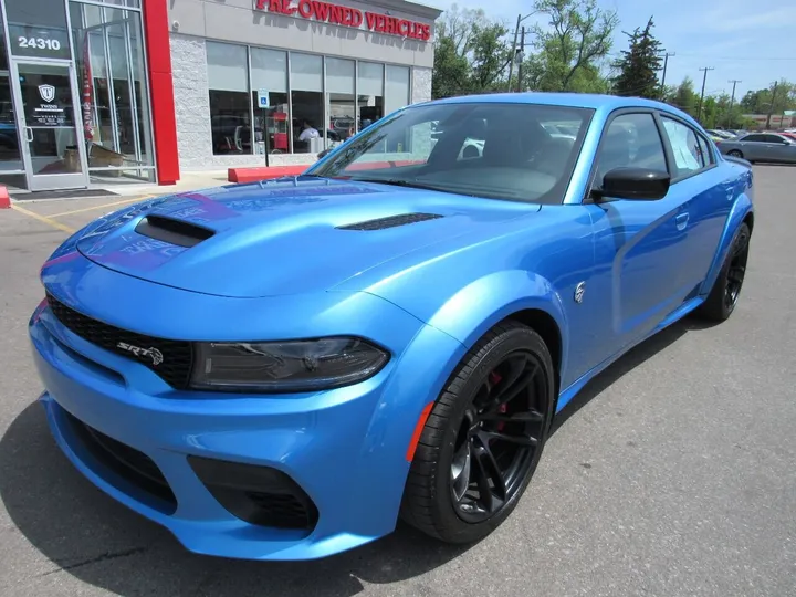 BLUE, 2023 DODGE CHARGER Image 2