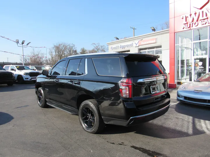 BLACK, 2022 CHEVROLET TAHOE Image 2